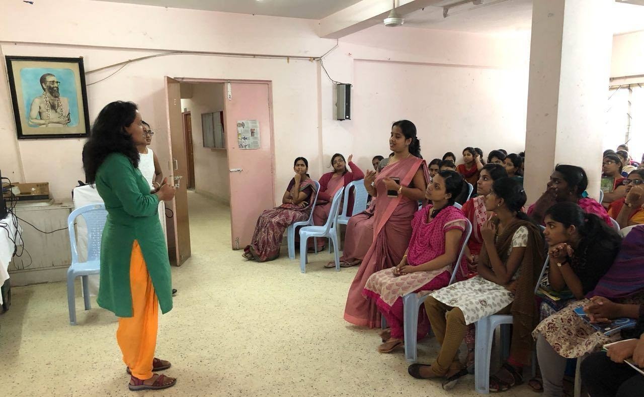 BBN sharing experience with students and faculty at a college of nursing